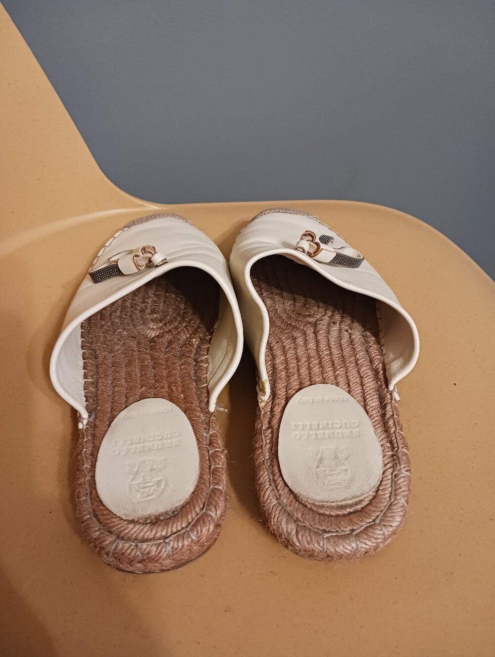 Brunello Cucinelli Sandals Mule Size 38 - Picture 6 of 11